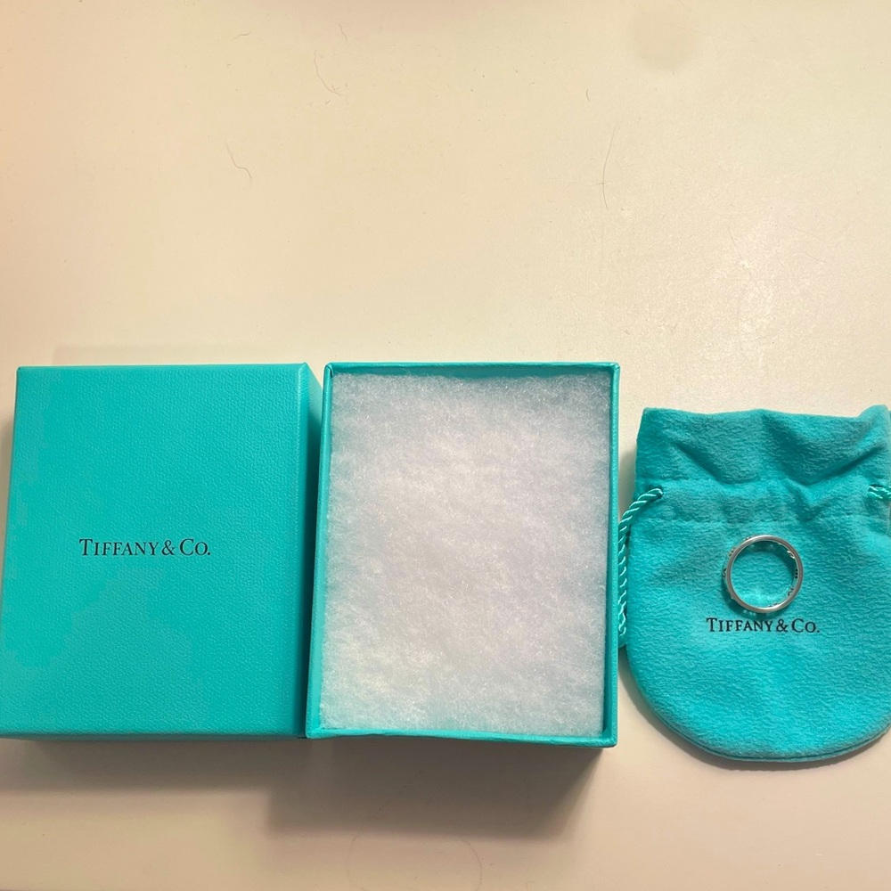 Authentic Tiffany & Co. Sterling Silver Ring